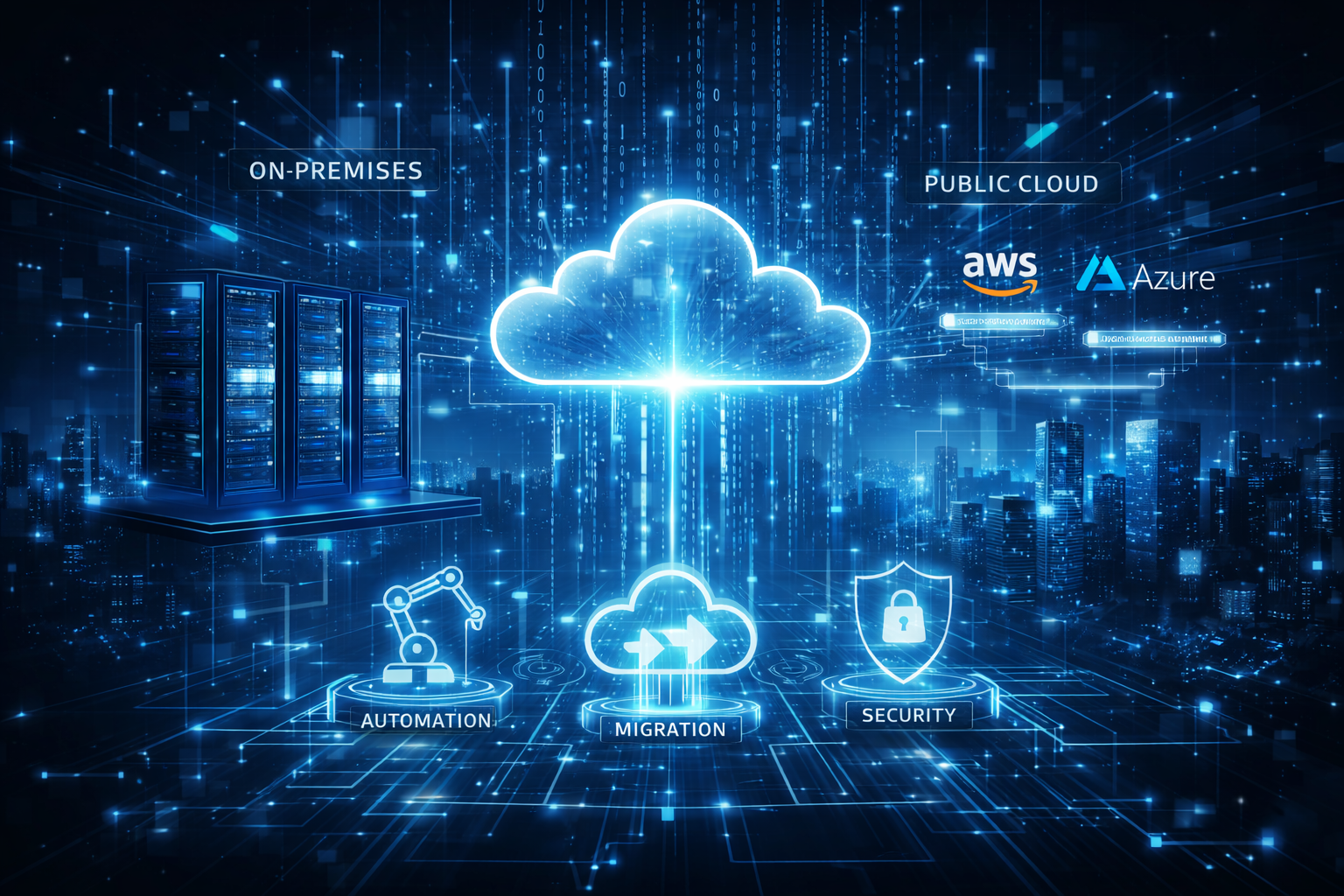 Architecture cloud hybride entreprise